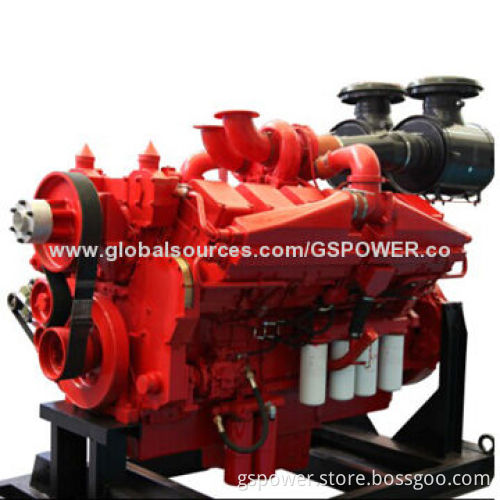24V electric motor starters, 4-cycle/600/12-cylinders/turbocharged/water inter-cooling diesel
